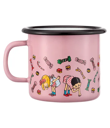 Peppi emalimuki 2,5 dl - Candy - Muurla