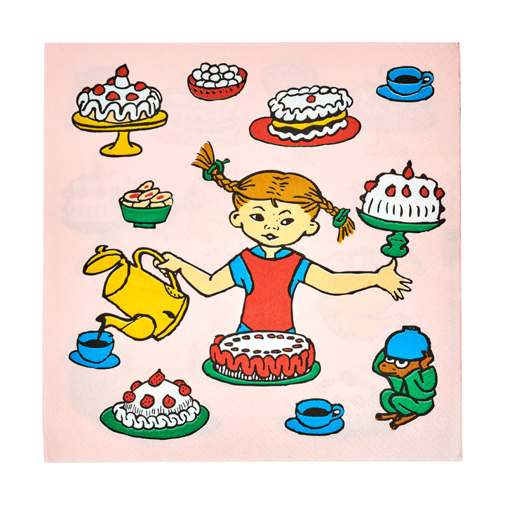 Peppi servetit 33x33 cm 20 kpl - Syntymäpäivä - Muurla