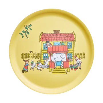 Peppi tarjoilualusta Ø35 cm - Peppi Pitkätossun talo - Muurla