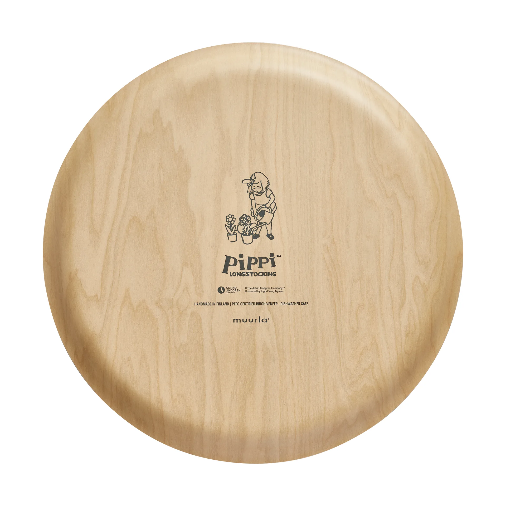 Peppi tarjoilualusta Ø35 cm, Peppi Pitkätossun talo Muurla