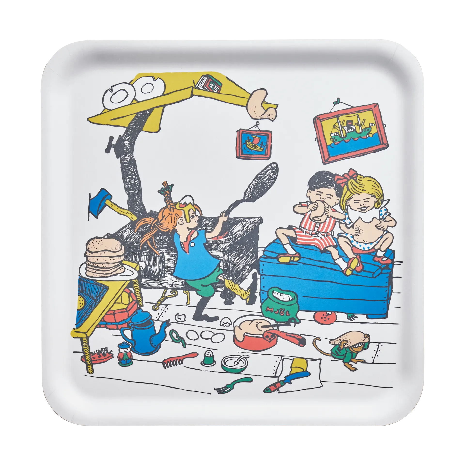 Peppitarjotin 33x33 cm, Pancakes Muurla