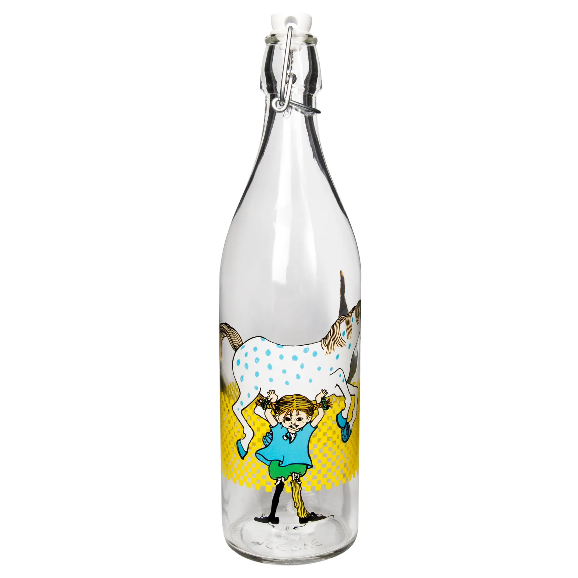 Pippi lasipullo 1 L, Multi Muurla