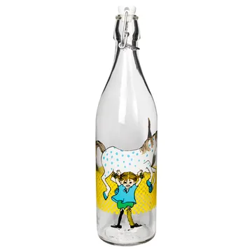 Pippi lasipullo 1 L - Multi - Muurla