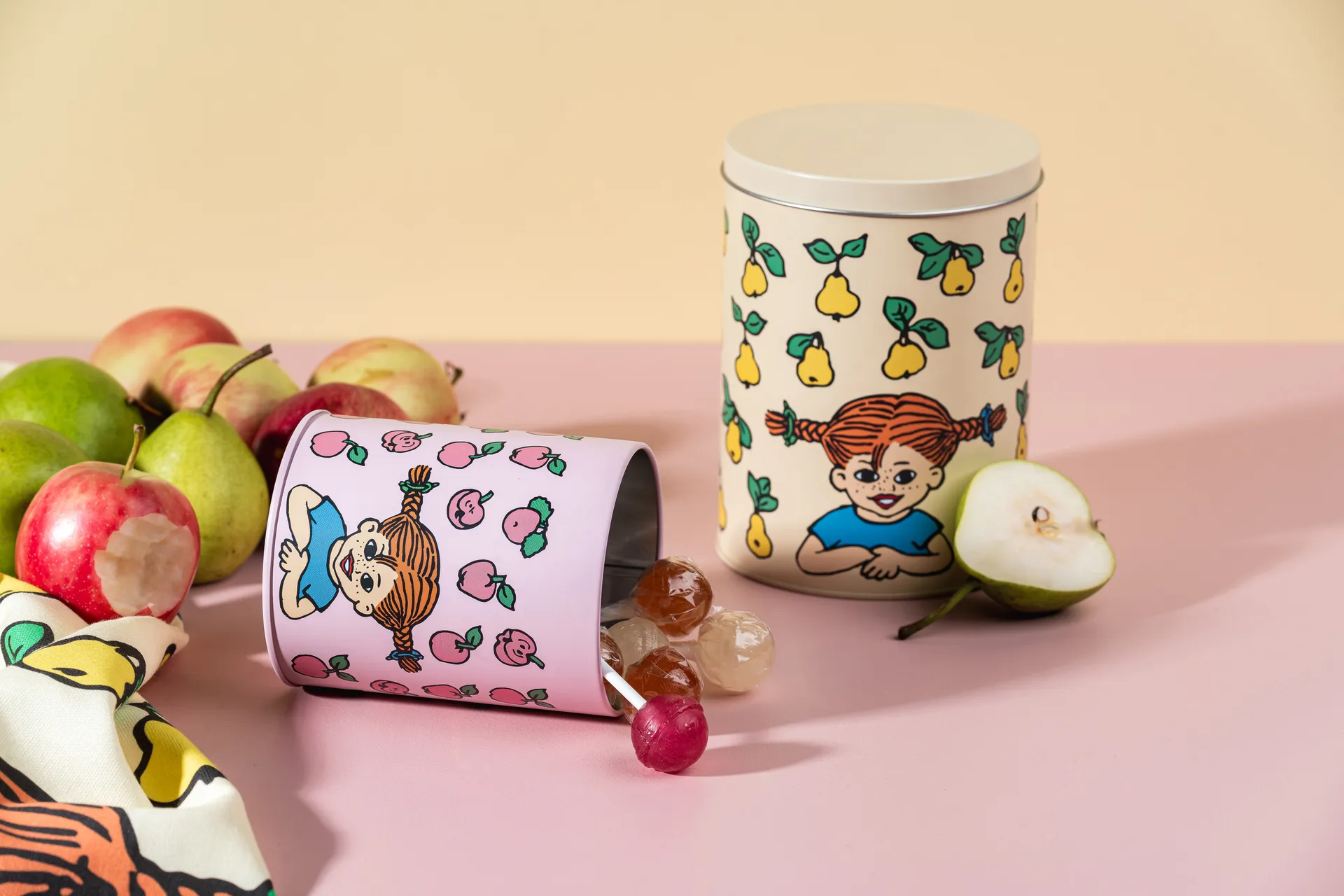 Pippi purkkisetti 2 osaa, Hedelmät Muurla