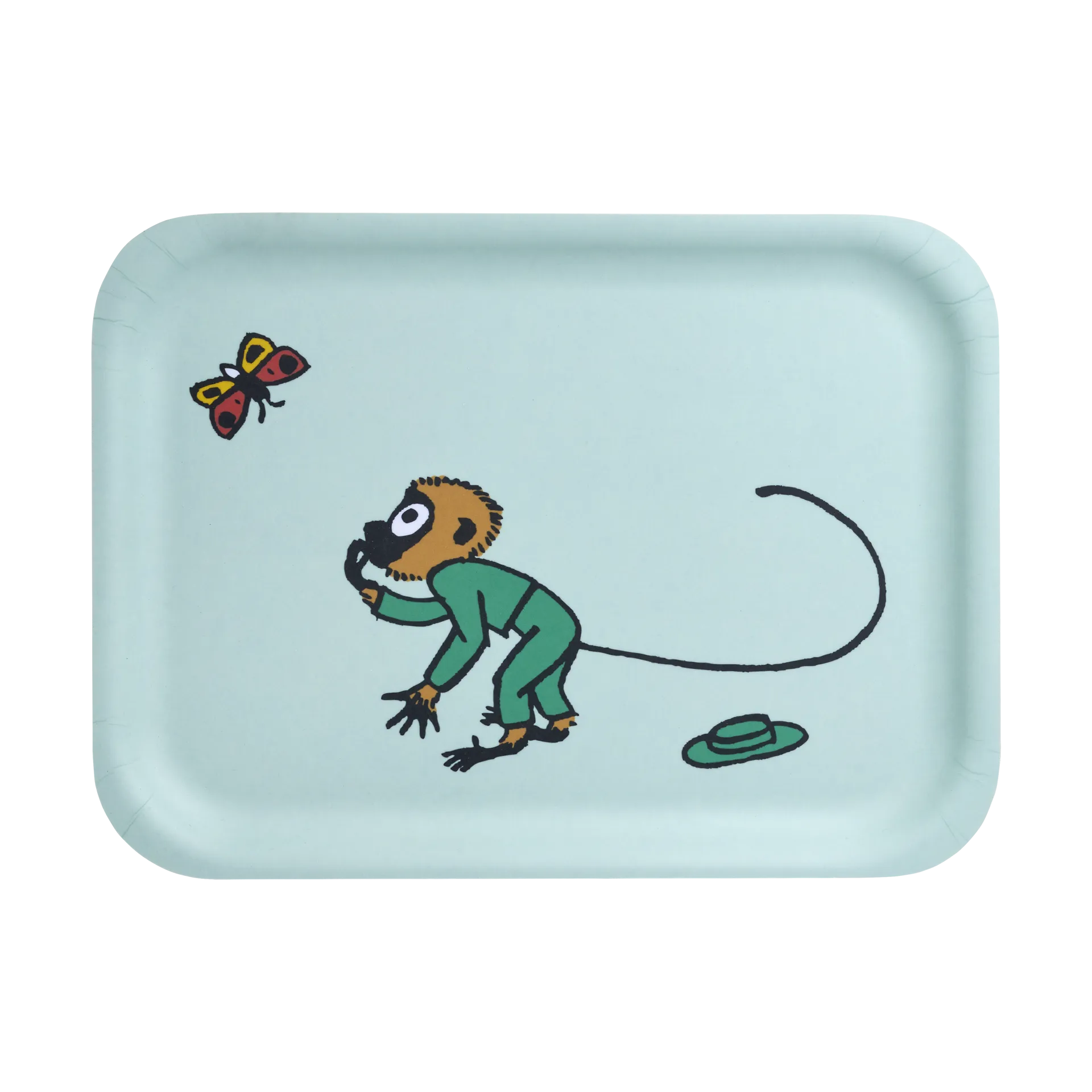 Pippi-tarjotin 20x27 cm, Herra Nilsson Muurla