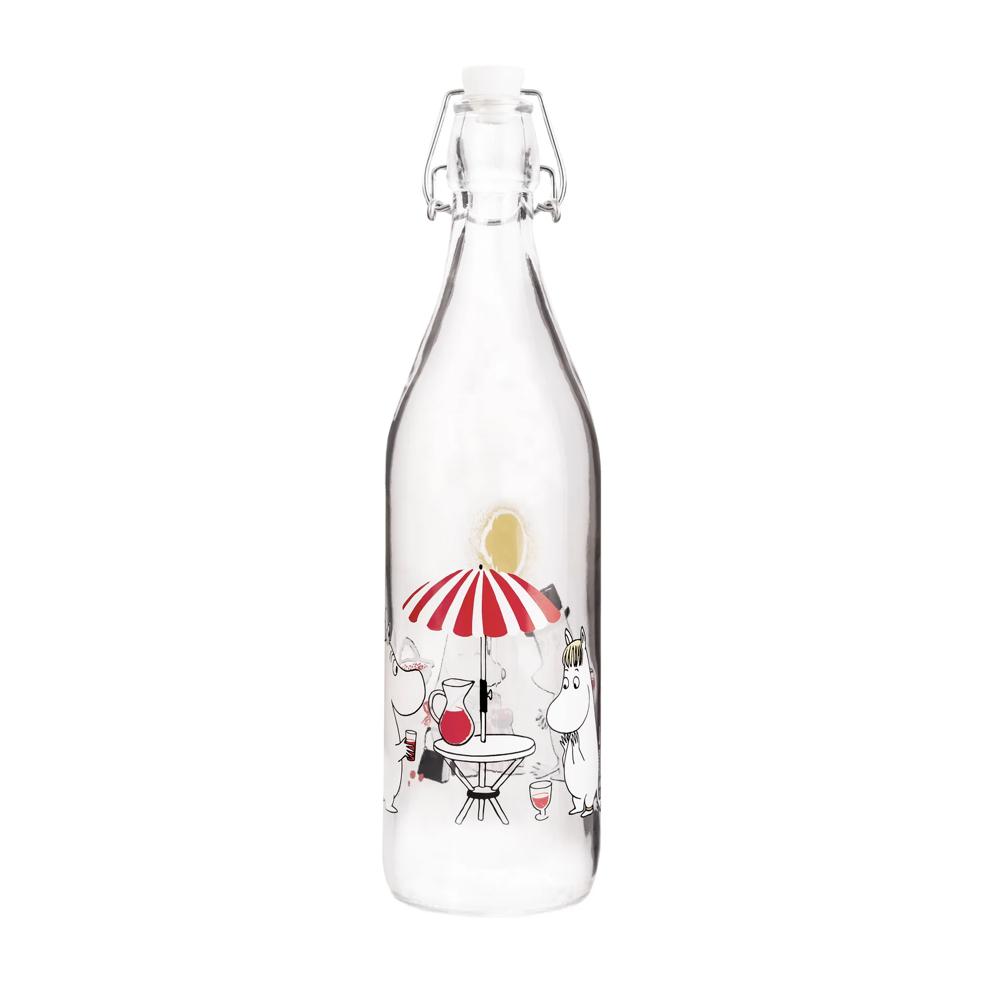 Summertime lasipullo 1 L, Transparent Muurla