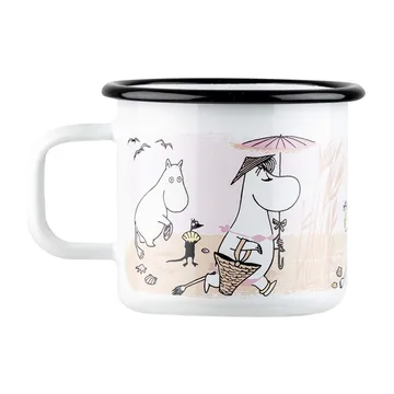The Beach Retro -emalimuki 37 cl - White - Muurla