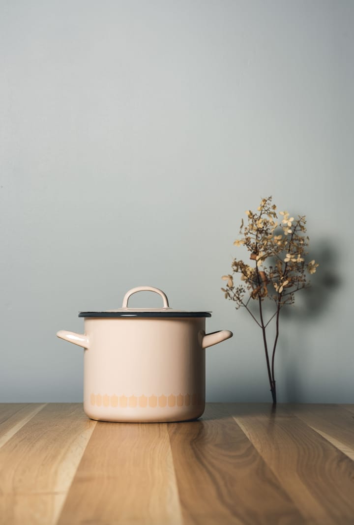 Vappu emalipata 2,5 L, Beige Muurla