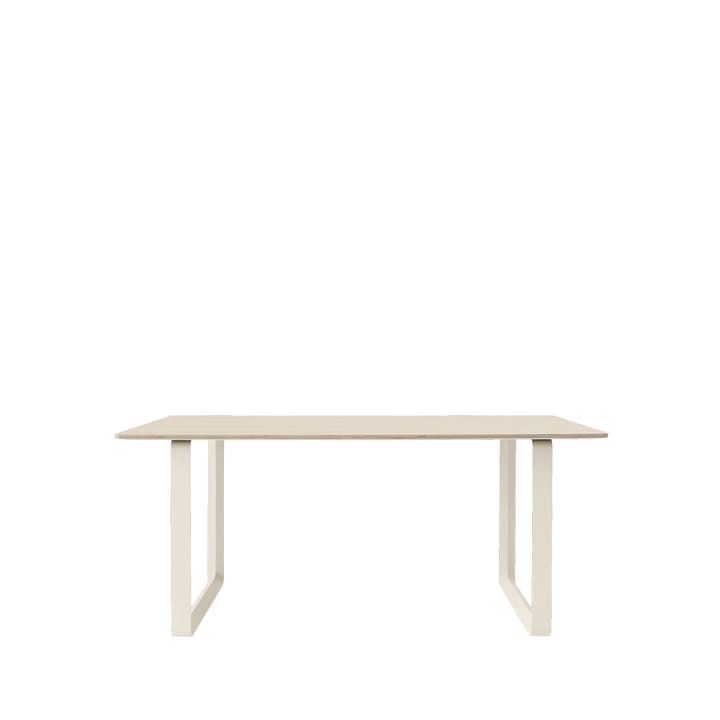 70/70 ruokapöytä 170 x 85 cm - Oak veneer-Plywood-Sand - Muuto