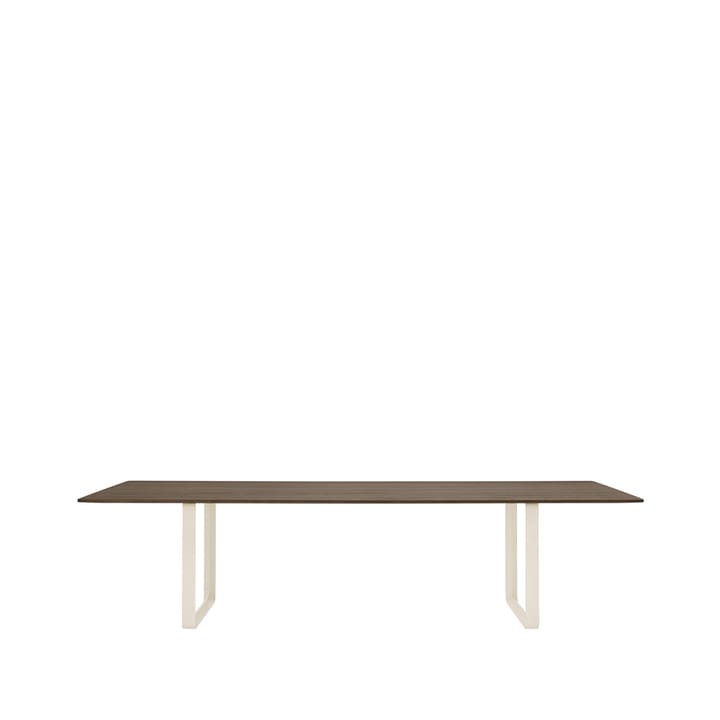 70/70 ruokapöytä 295 x 108 cm - Solid smked oak-Sand - Muuto