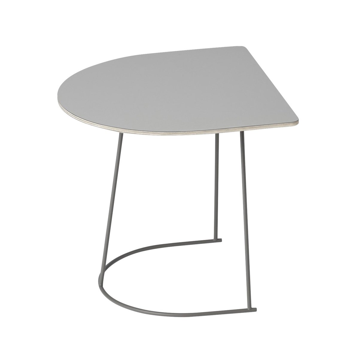 Muuto Airy sohvapöytä half size harmaa | Skandinaavinen Sisustus | Sohvapöydät | Harmaa