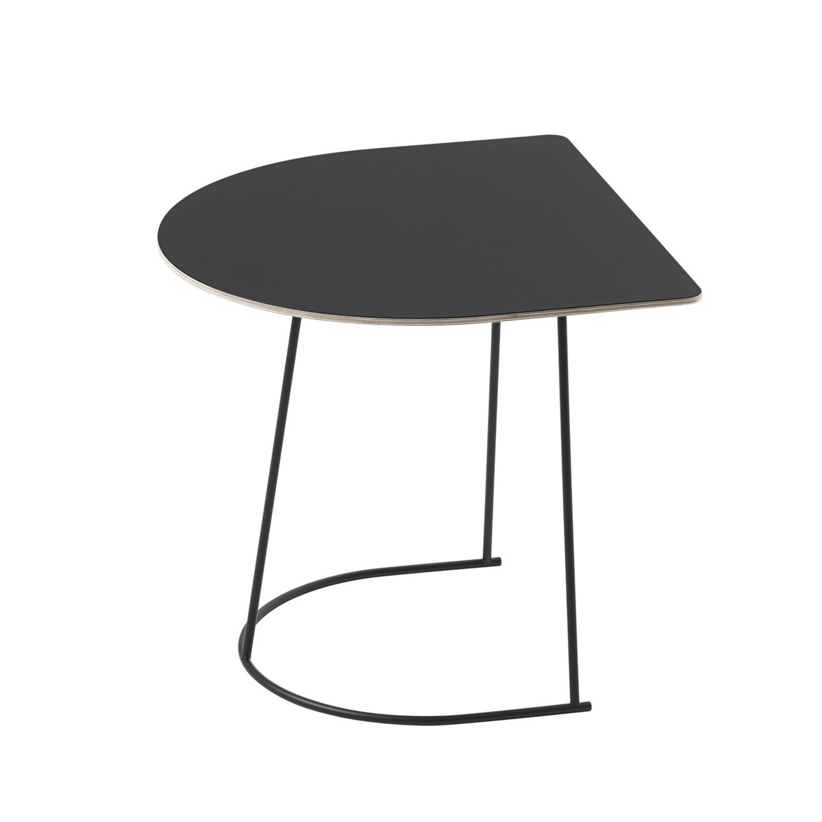 Muuto Airy sohvapöytä half size musta | Skandinaavinen Sisustus | Sohvapöydät | Musta