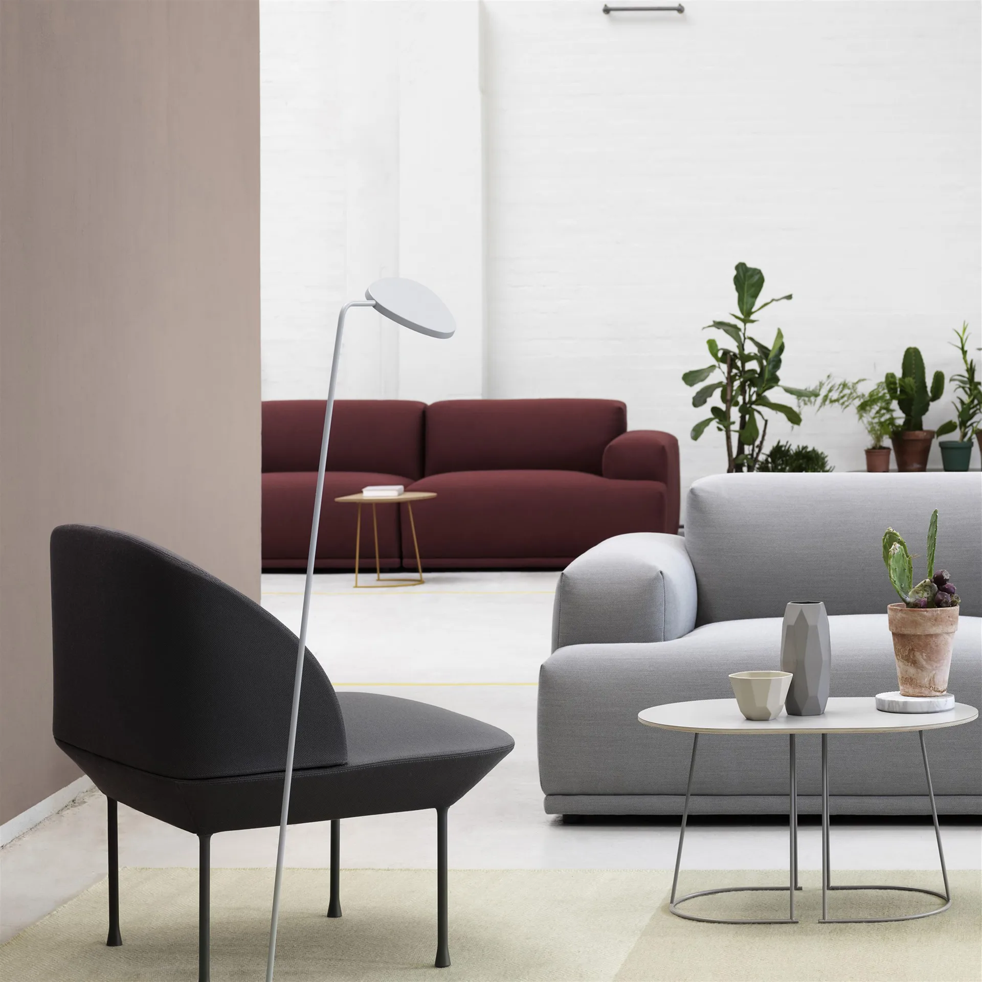 Airy sohvapöytä S, off-white Muuto