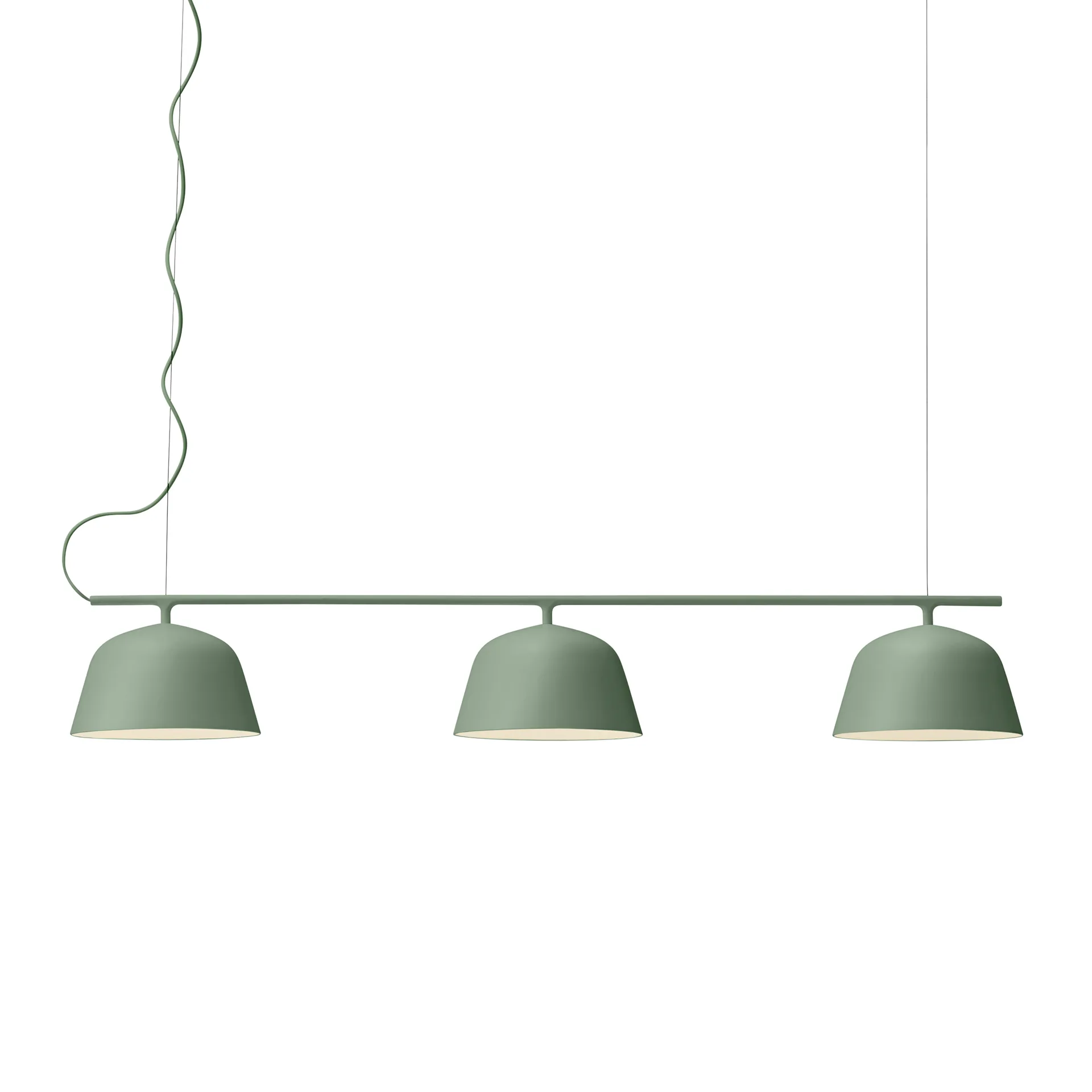 Ambit Rail -kattolamppu, Dusty green Muuto