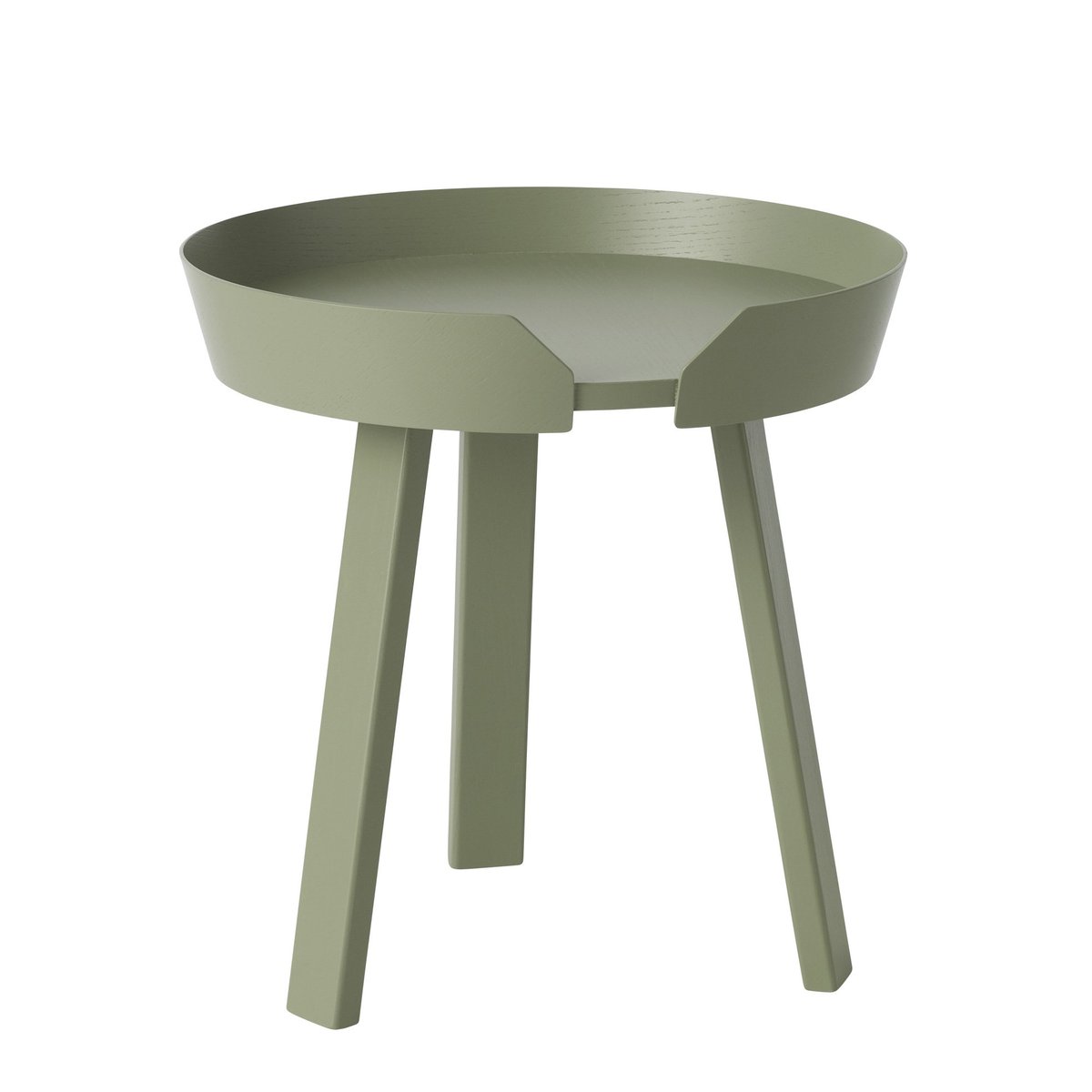 Muuto Around pöytä pieni dusty green (vihreä) | Skandinaavinen Sisustus | Sohvapöydät | Vihreä