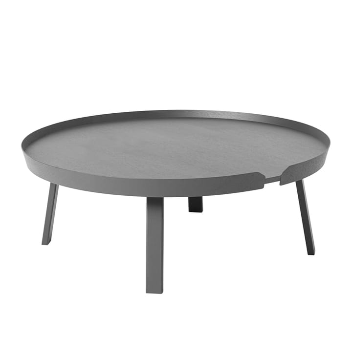 Around pöytä XL - dark grey (harmaa) - Muuto