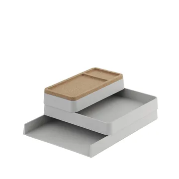 Arrange Desktop -säilytyslaatikko - Grey, configuration 1 - Muuto