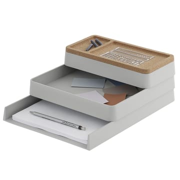 Arrange Desktop -tarjotin 12x25 cm - Grey - Muuto