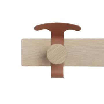 Avail vaateripustin - Tammi-kuparinruskea - Muuto