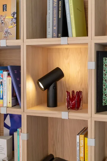 Beam kannettava pöytälamppu - Musta, 26,2 cm - Muuto