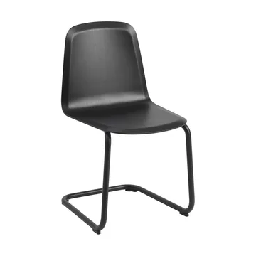 Brink Chair Cantilever Base tuoli - Musta - Muuto