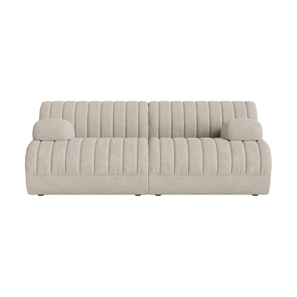 Coltre modulaarisohva, Kokoonpano 2, turf-sand, 2-istuttava Muuto