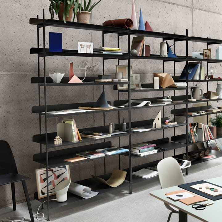 Compile configuration 6 -hyllyjärjestelmä, Black Muuto