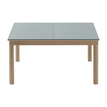 Couple 2 Plain -sohvapöytä 80 x 84 x 40 cm - Pale blue-oak - Muuto