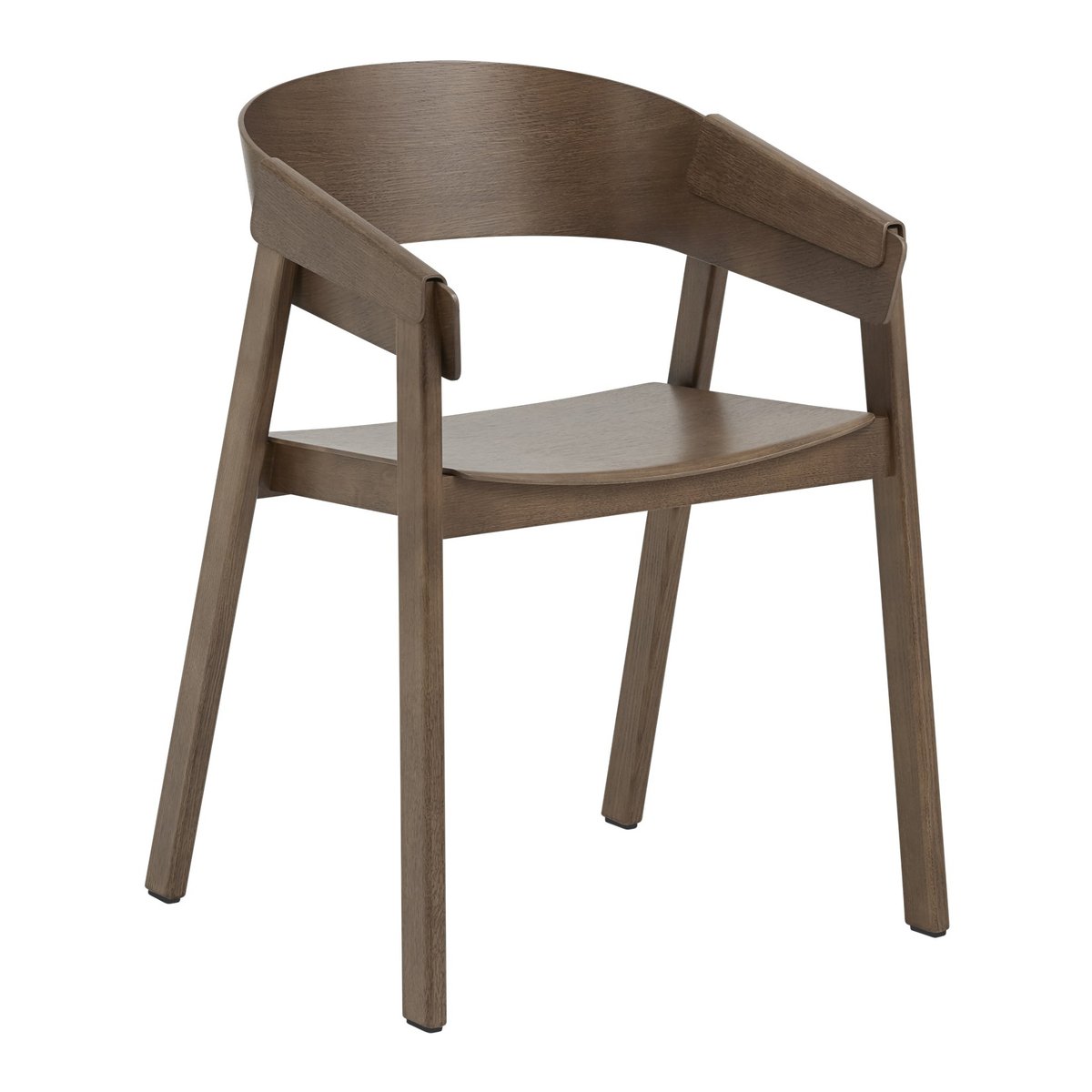Muuto Cover Armchair Stained dark brown | Skandinaavinen Sisustus | Tuolit | Ruskea