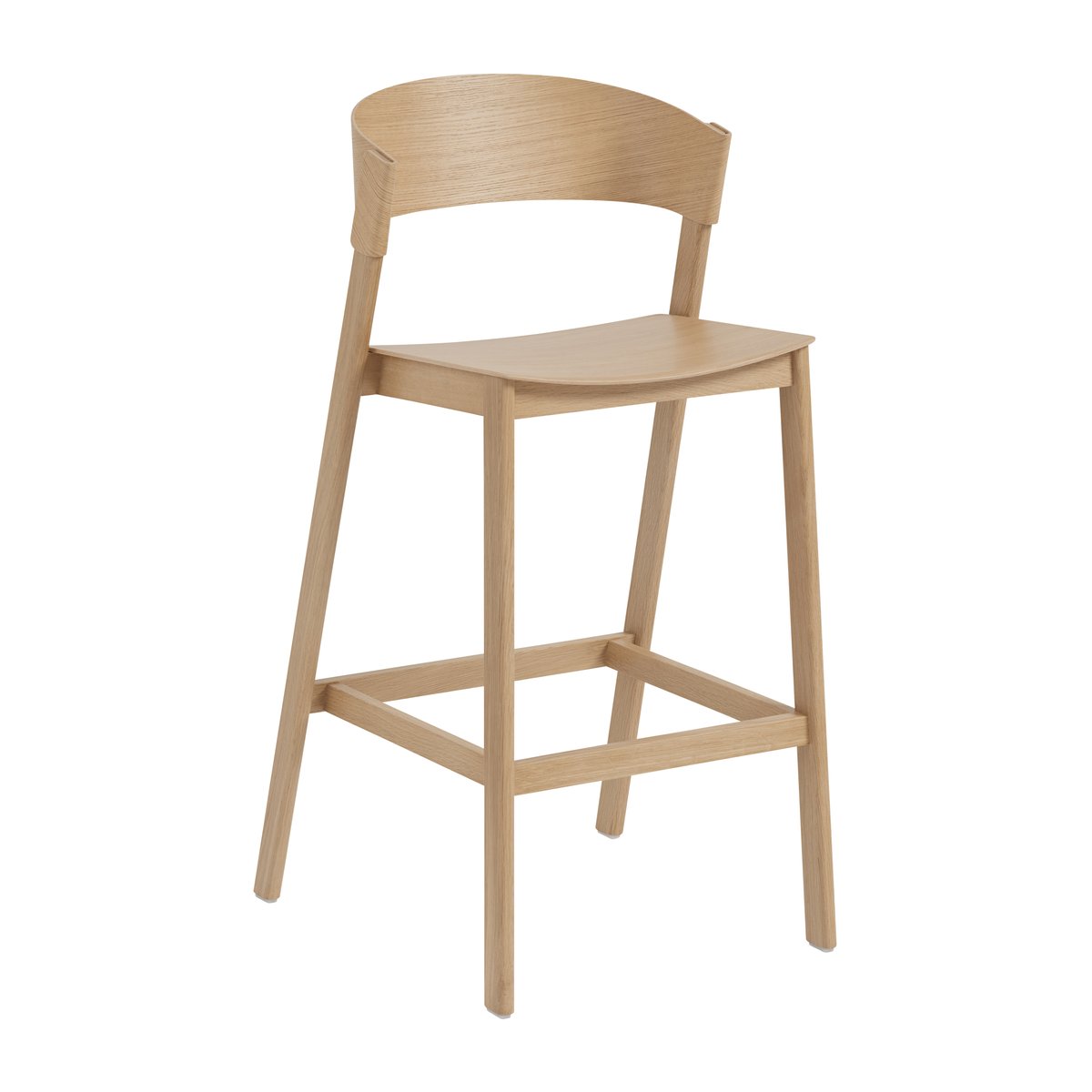 Muuto Cover baarituoli Oak | Skandinaavinen Sisustus | Baarijakkarat | Beige
