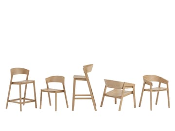 Cover baarituoli - Oak - Muuto
