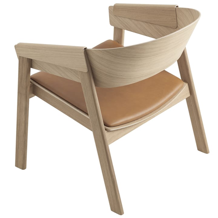 Cover lounge chair leather, Konjakki-tammi Muuto