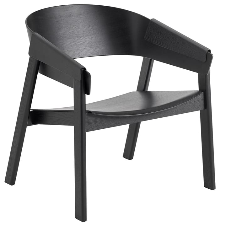 Cover lounge chair - Musta - Muuto