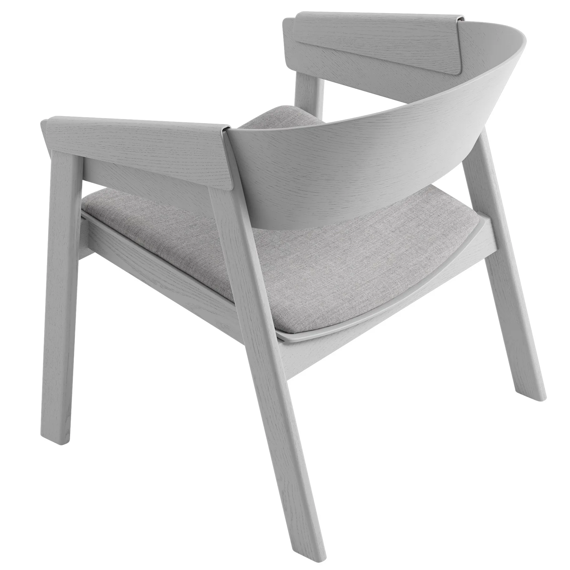 Cover lounge chair remix, Harmaa Muuto