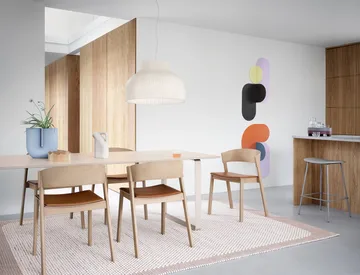 Cover Side Chair leather - Konjak-tammi - Muuto
