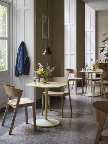 Cover Side Chair leather - Konjak-tammi - Muuto