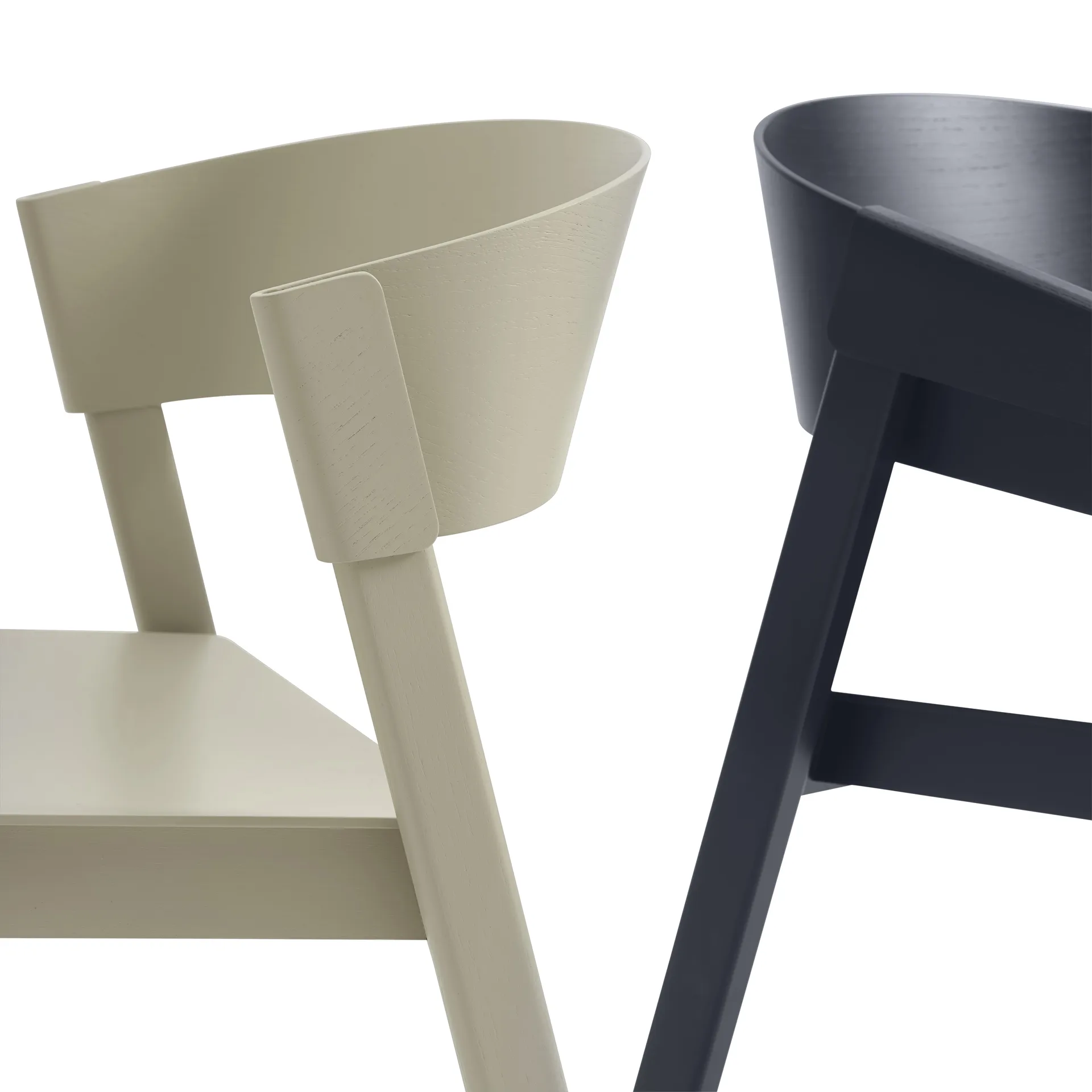 Cover Side Chair, Tumma beige Muuto