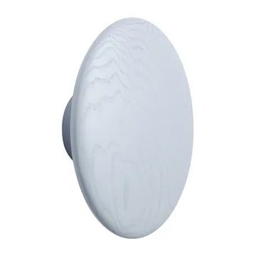 Dots wood -koukku light blue - Ø 17 cm - Muuto