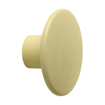 Dots Wood vaatekoukku - Kellanbeige, Ø6,5 cm - Muuto
