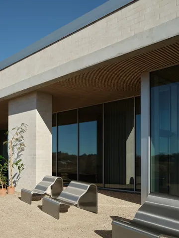 Dream View penkki - Harjattu teräs, 100 cm - Muuto