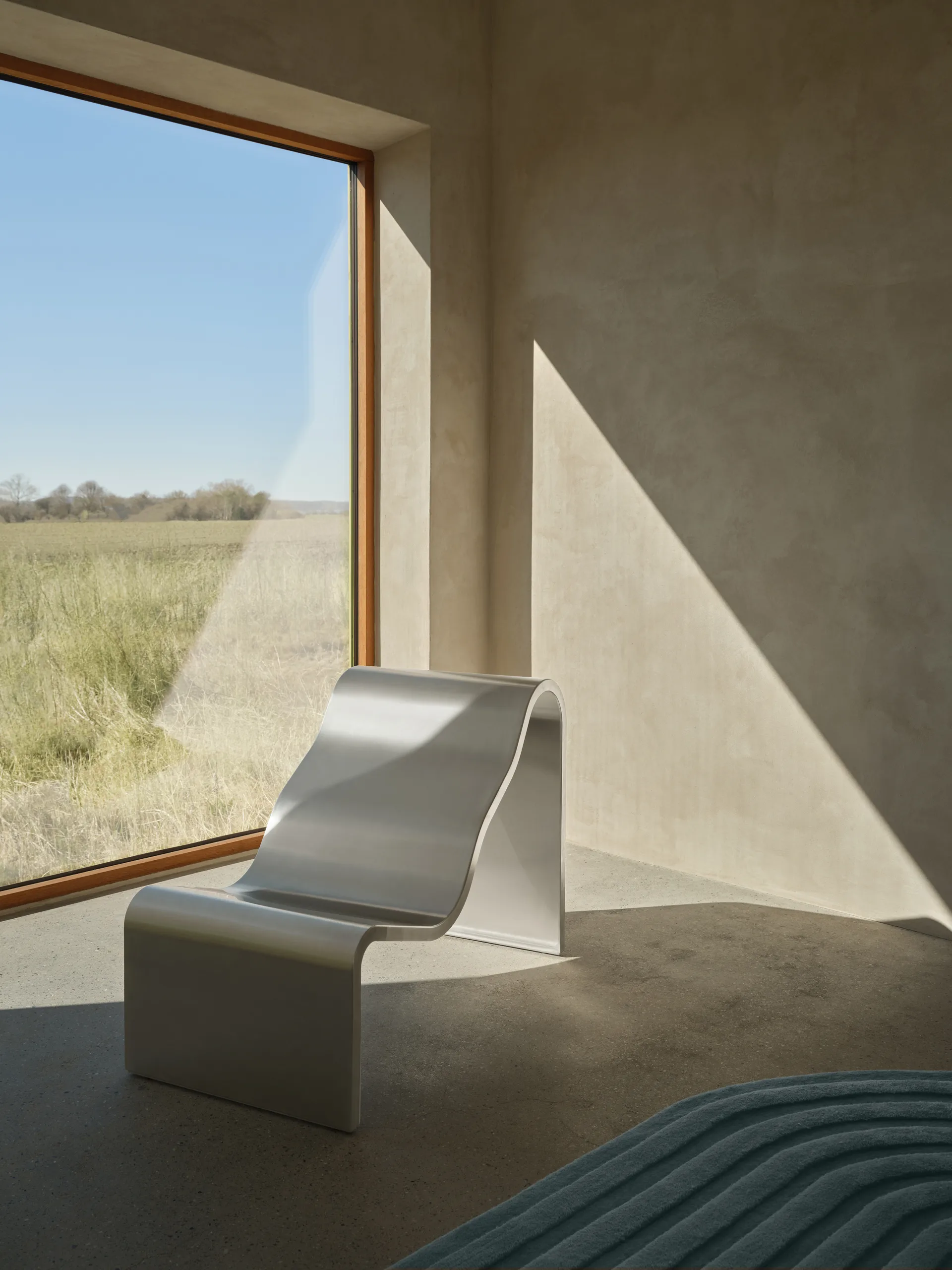 Dream View penkki, Harjattu teräs, 60 cm Muuto