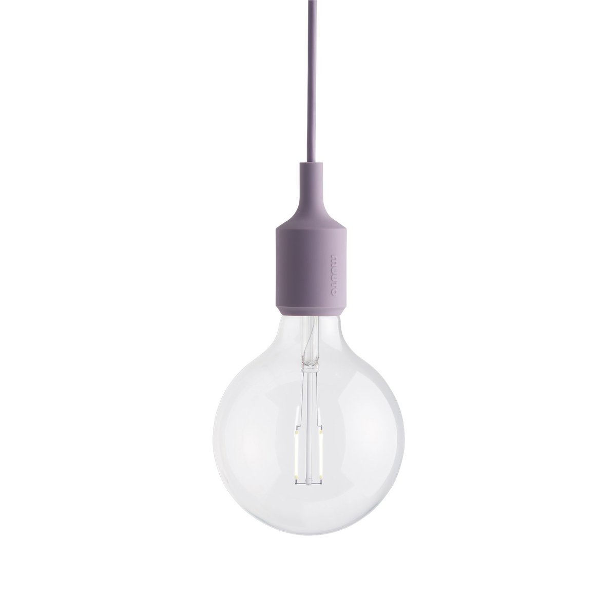 Muuto E27 riippuvalaisin Dusty lilac | Skandinaavinen Sisustus | Kattovalaisimet & Riippuvalaisimet | Violetti
