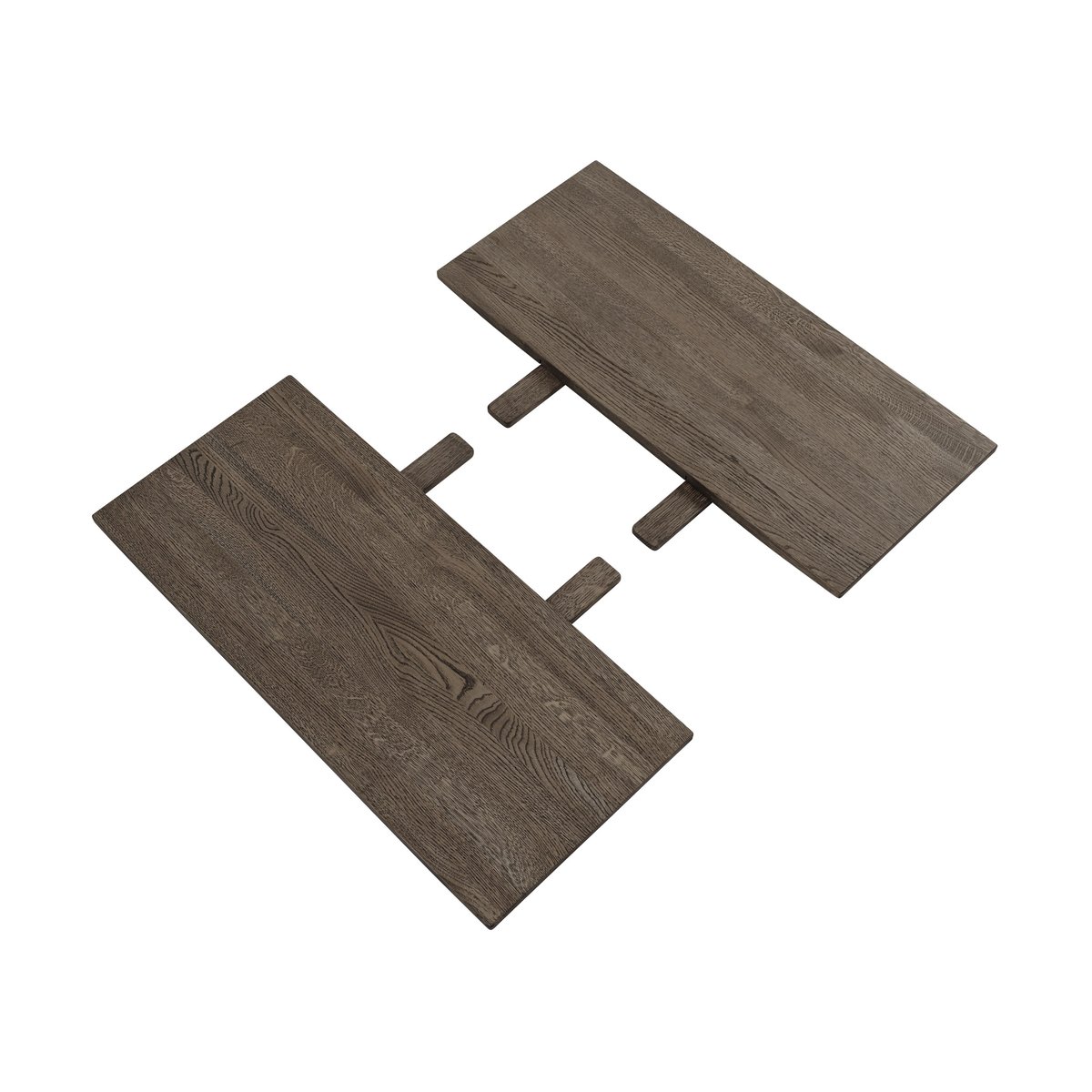 Muuto Earnest Extendable jatkolevysarja, 2 kpl Dark oiled oak