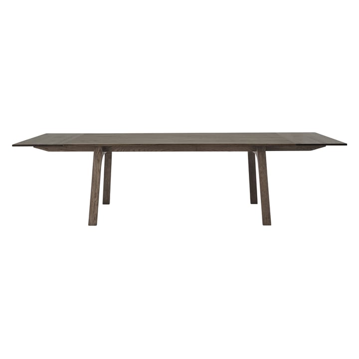 Earnest jatkettava ruokapöytä 205x100 cm, Dark oiled oak Muuto