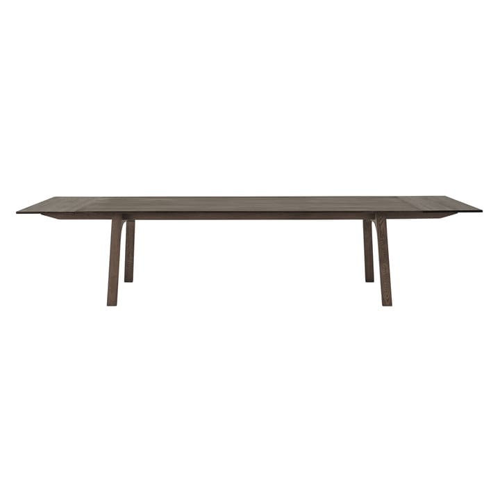 Earnest jatkettava ruokapöytä 260x100 cm, Dark oiled oak Muuto