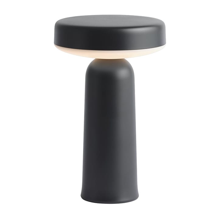 Ease kannettava pöytävalaisin 21,5 cm, Black Muuto