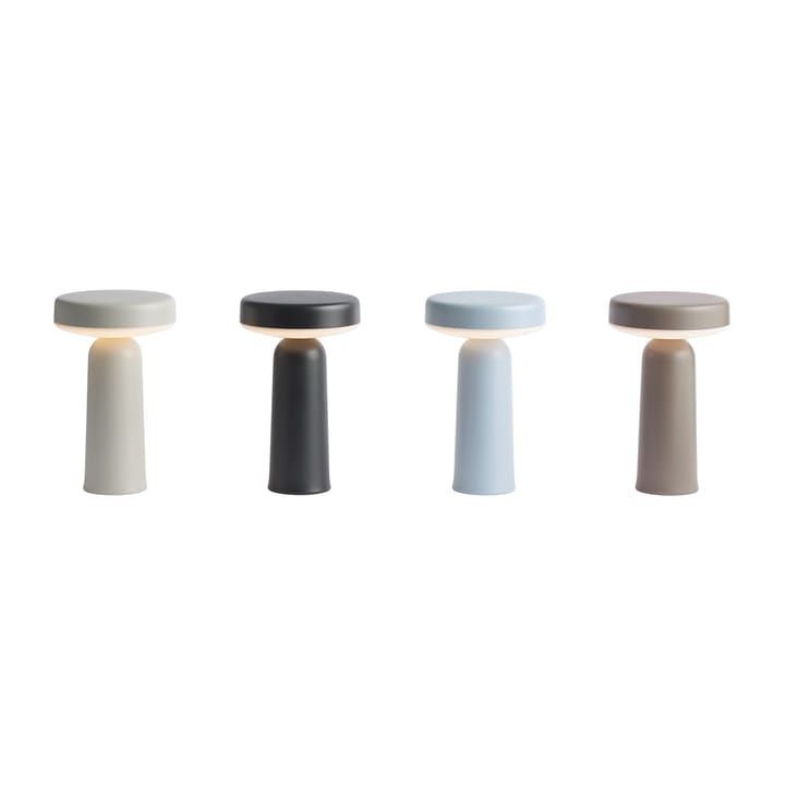 Ease kannettava pöytävalaisin 21,5 cm, Grey Muuto