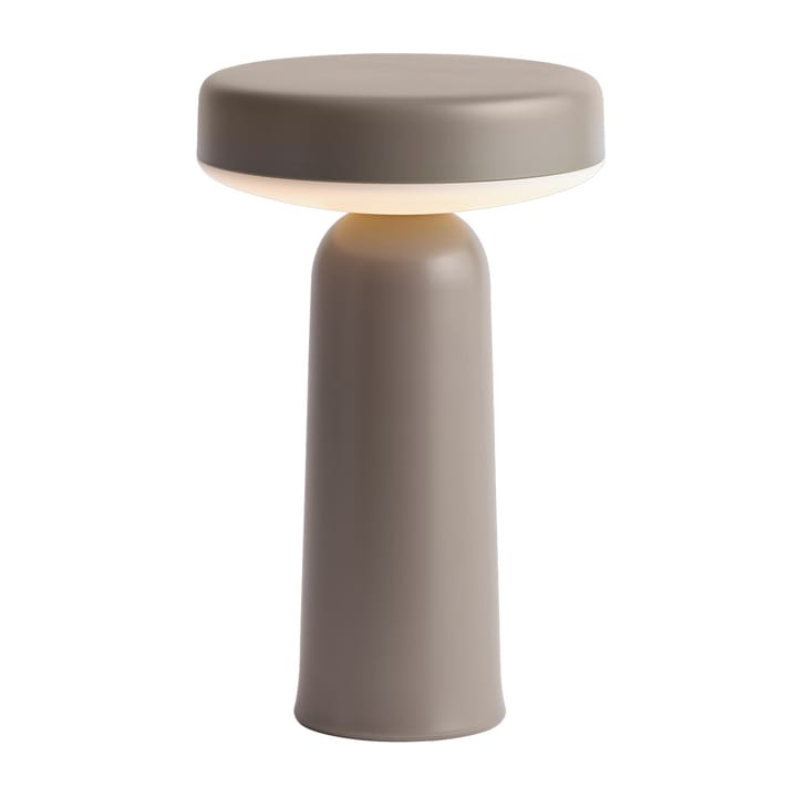 Ease kannettava pöytävalaisin 21,5 cm, Taupe Muuto