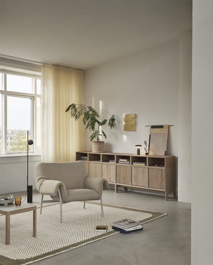 Ease kannettava pöytävalaisin 21,5 cm, Taupe Muuto