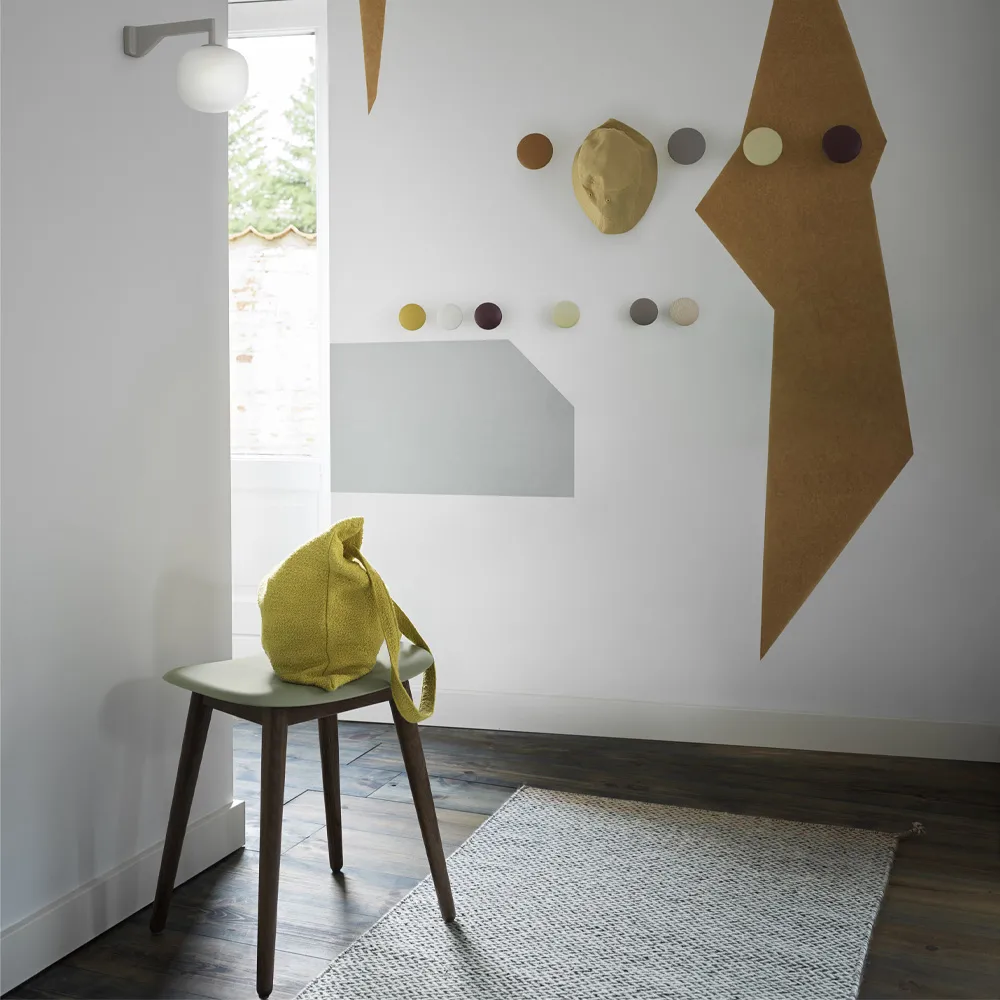 Fiber rahi, Black, puujalat Muuto